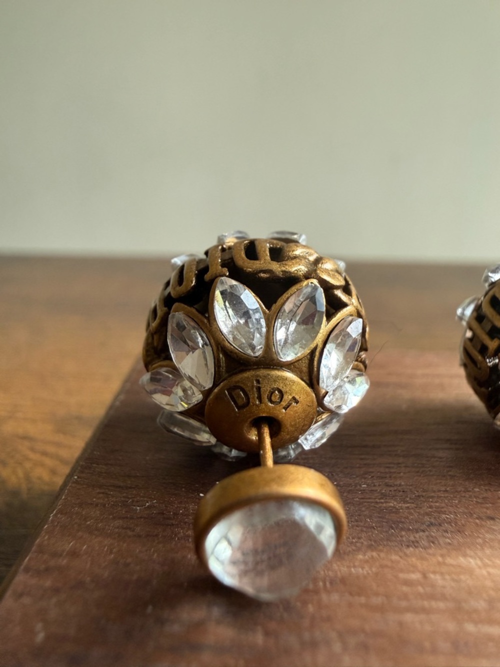 Dior Crystal Tribales Earrings - Picture 9 of 11